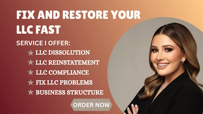 fix llc compliance issues, reinstate your business and restore good standing