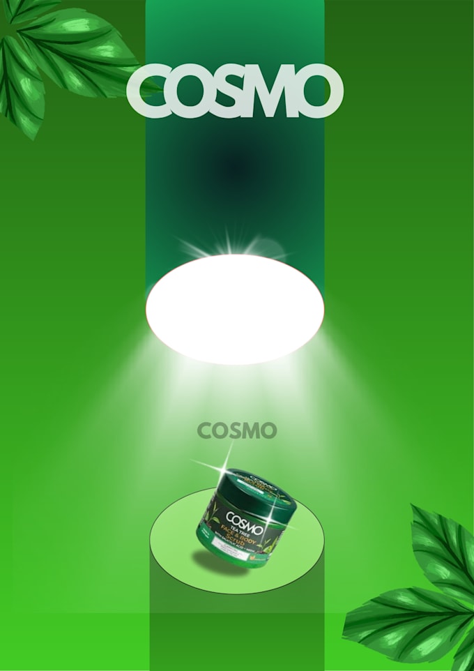 design a product advertisement poster