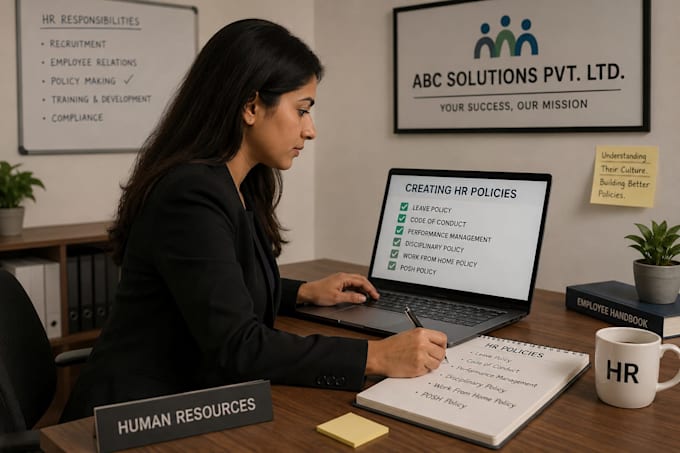 write your company policies