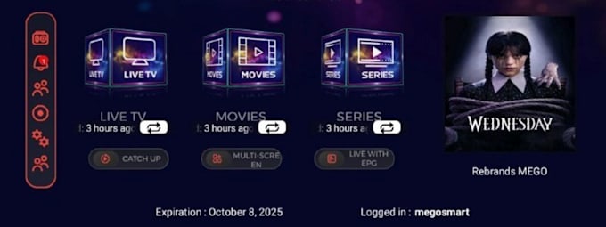 iptv app customization design 3d iptv logo tivimate app ibo player smarters pro