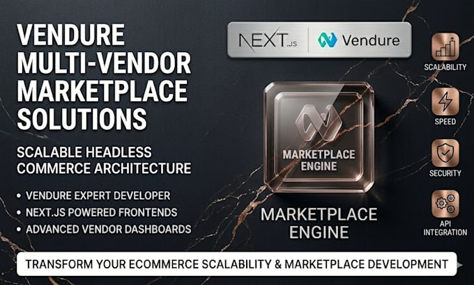 build scalable vendure headless multi vendor ecommerce marketplace with next js