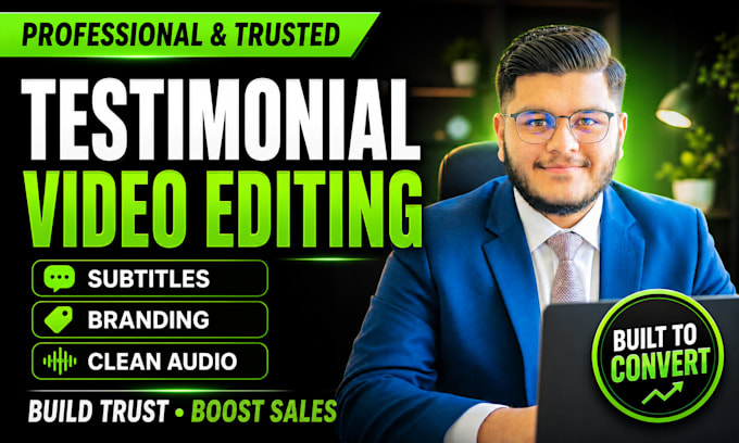 edit testimonial videos and ugc ads with captions