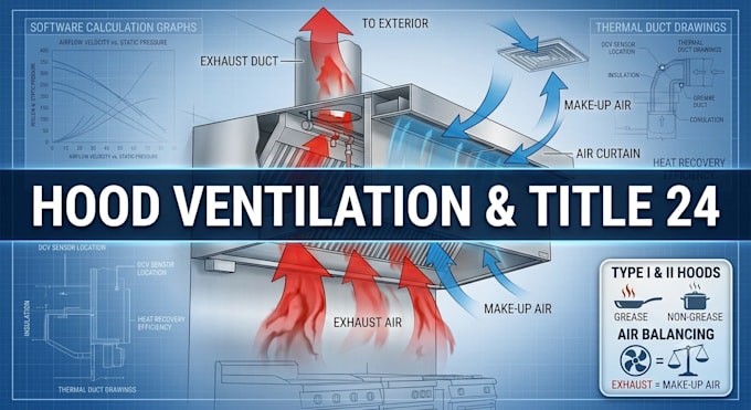 commercial kitchen hood ventilation systems and title 24 reports