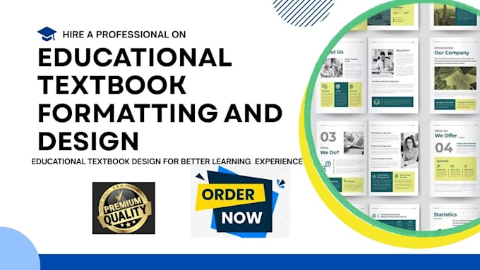 design and format educational textbook, curriculum, and workbooks