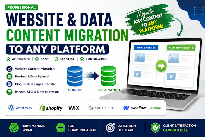 transfer website content website export