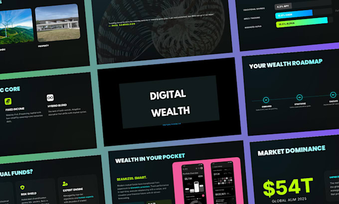 design or redesign your powerpoint presentation and pitch deck