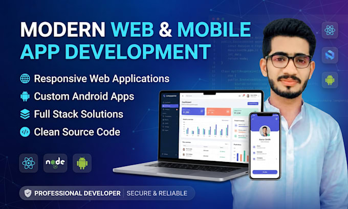 develop a modern responsive web application