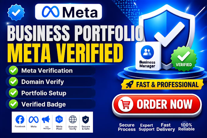 meta verification meta verified domain verification business portfolio setup