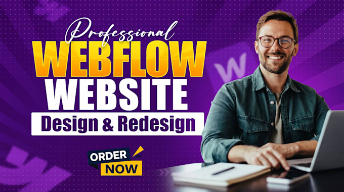 design, redesign, or develop webflow website, webflow expert