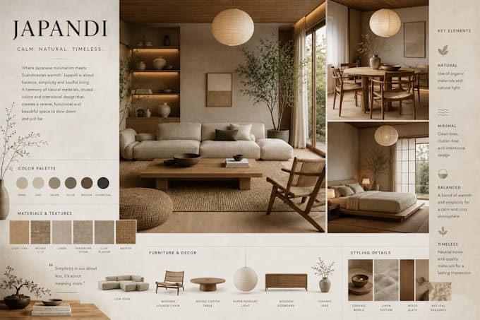 moodboard,3d rendering, planing for your space as a enthusiastic interior design