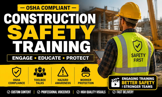 create osha construction safety training videos and engaging toolbox talks