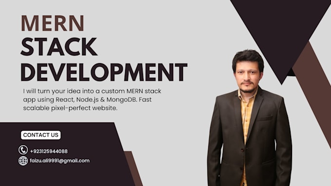 develop a pixel perfect mern stack website