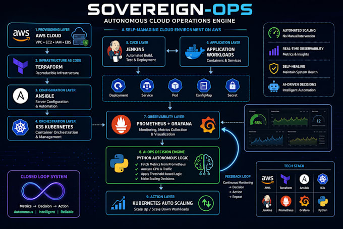 be your AWS devops engineer for kubernetes and cloud automation