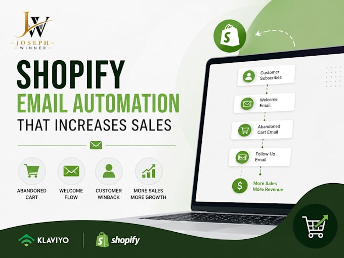 create shopify email automation flows that increase sales