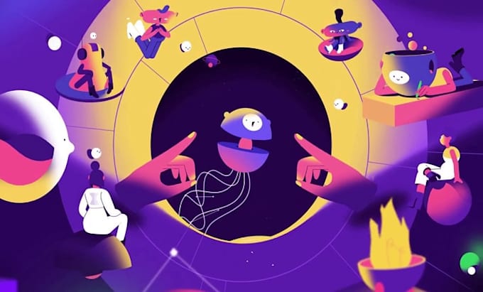 create interactive rive animation for web and app, lottie, character mascot rive
