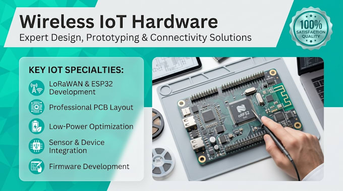design lora zigbee wireless iot pcb lorawan antenna nrf52 esp32 schematic gerbe