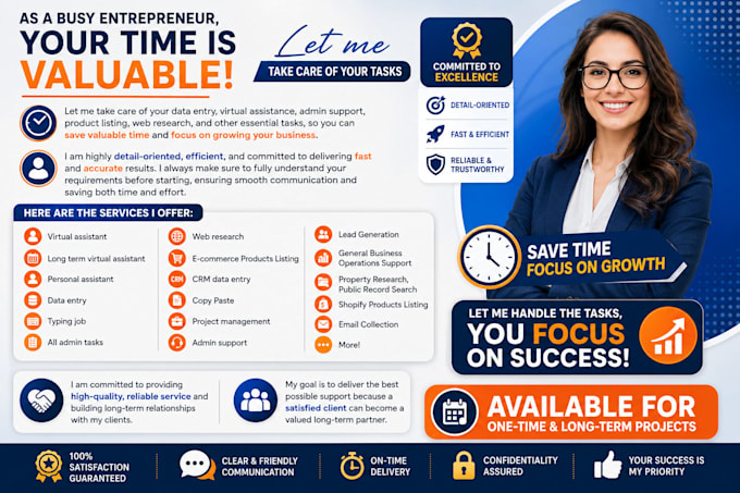 instagram executive virtual assistance admin support canva email assistance