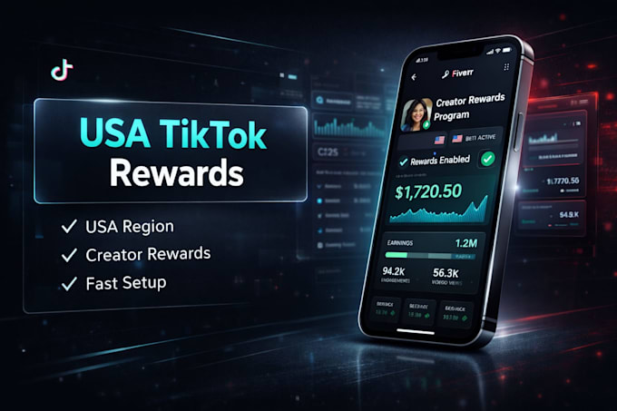 create USA tik tok beta account for creator rewards program and monetization