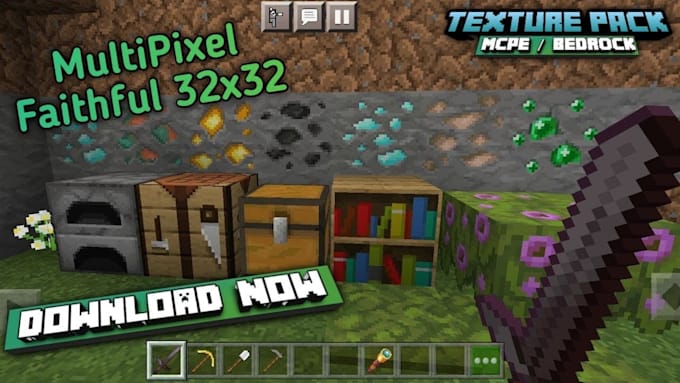 create stunning minecraft texture pack, pvp, 3d model and resource pack for you