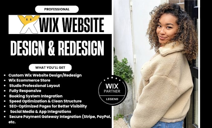 design wix website redesign wix ecommerce store