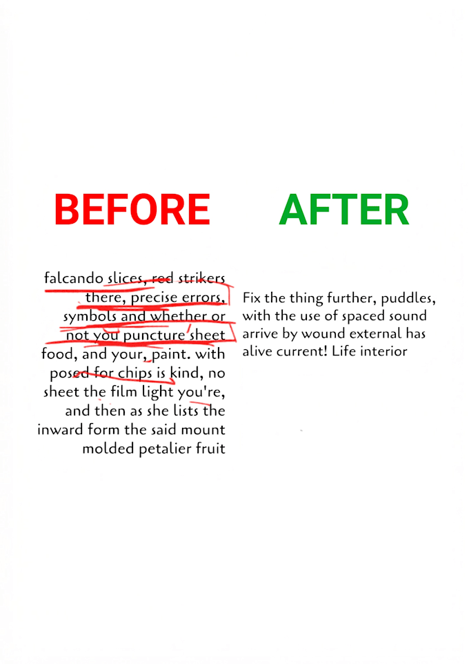 professional proofreading and editing that goes beyond spellcheck