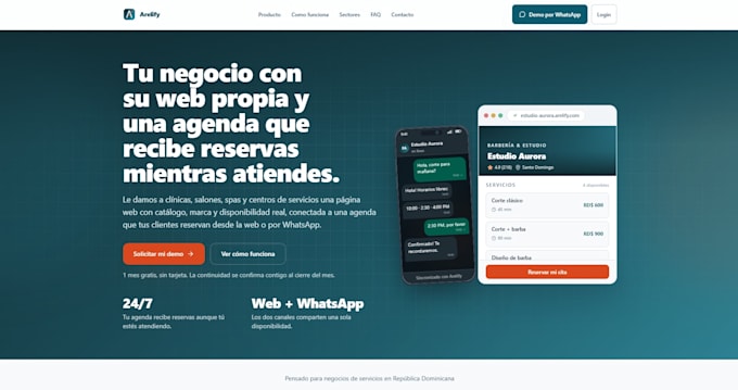 build a booking and appointment website for your business