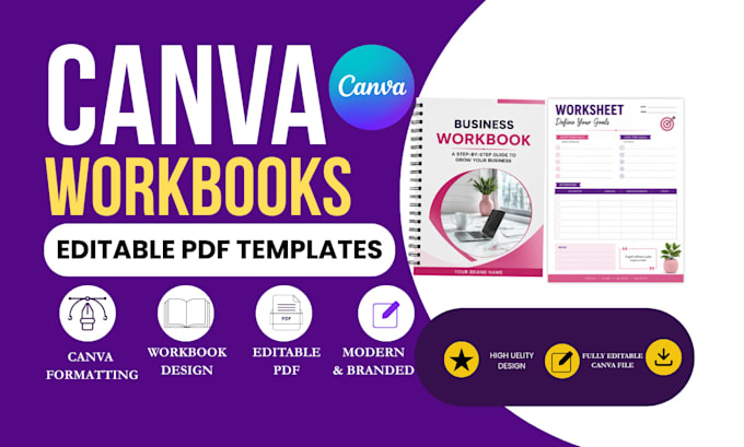 do canva formatting, ebook layout, workbook