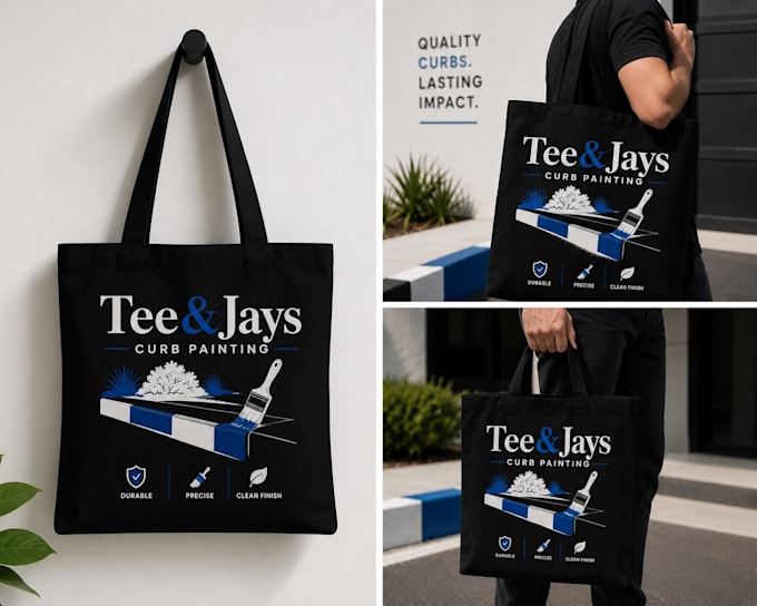 design unique tote bag artwork for merch and boutiques