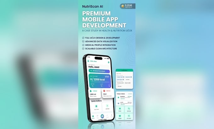 develop a flutter ios and android app with firebase and clean architecture