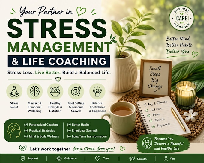 be your stress management life coach