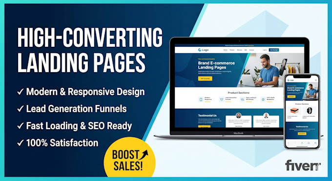 build responsive landing pages for lead generation