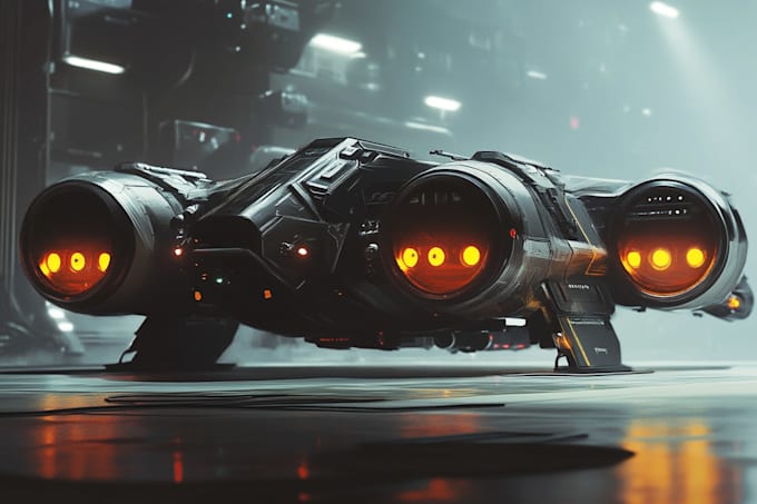sci fi and spaceship design
