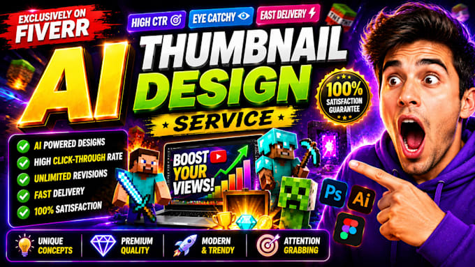 design viral youtube thumbnails using ai image editing