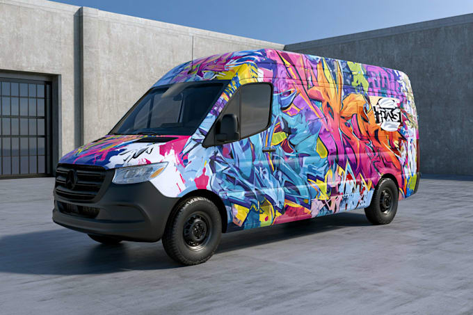 car wrap, van wrap any vehicle wrap