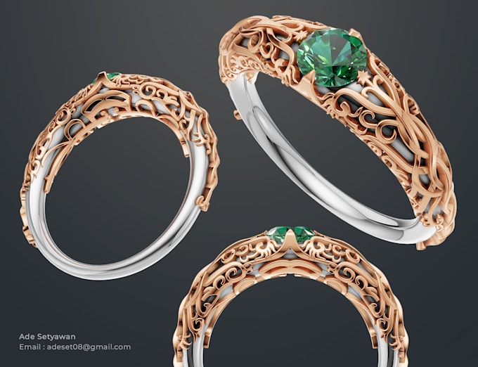 do 3d jewelry cad design