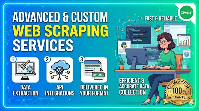 do python web scraping and automated data extraction