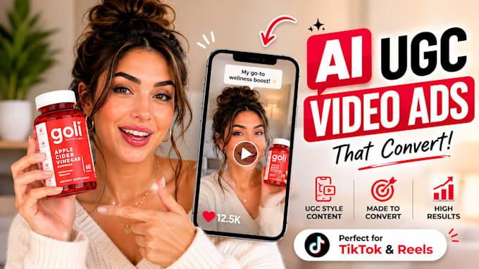 create high converting ai ugc video ads for your product, tiktok, and meta
