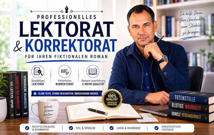 ich formatierung und lektorat, korrektorat, fur fiktionale buch