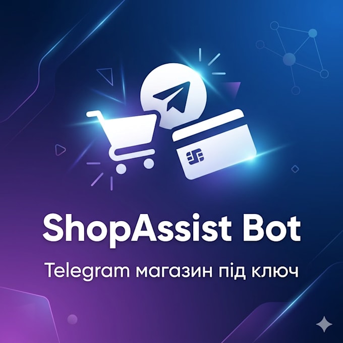 build a complete ready to use telegram shop bot