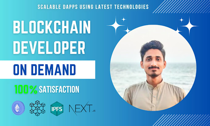 be blockchain developer for web3 dapp smart contract