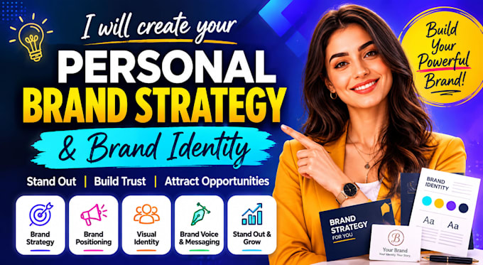 create your personal brand strategy and brand identity