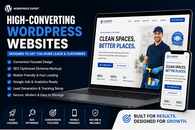 create a conversion focused website for your business