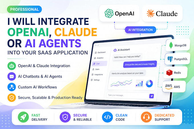 integrate openai claude and ai agents into your application