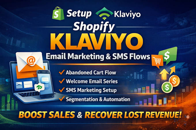 setup shopify klaviyo email marketing omnisend klaviyo flow