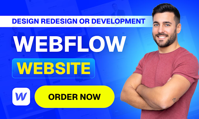 develop, design, redesign and clone your webflow website