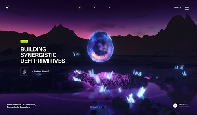 build an interactive 3d animated website with webgl gsap and scroll effects