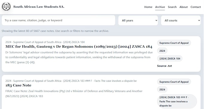 create a functional legal tech or educational platform