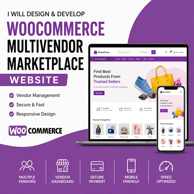 design wordpress multivendor marketplace ecommerce multivendor wordpress website