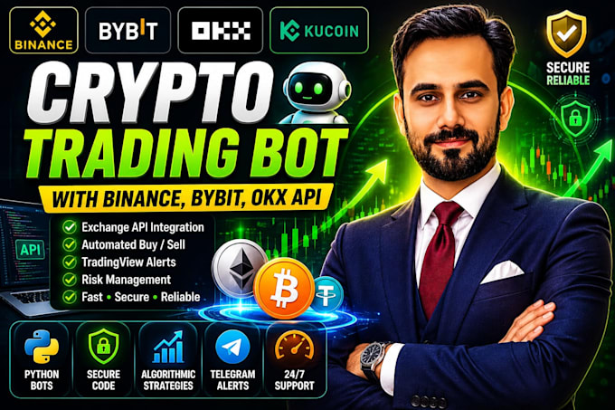 build algorithmic crypto bot with exchange API integration