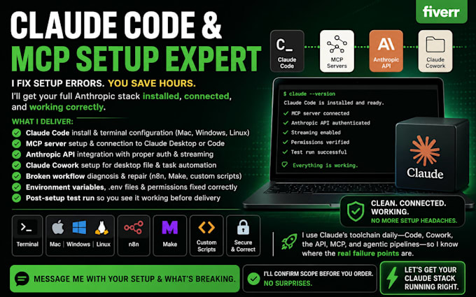claude install claude cowork claude code mcp claude API claude workflow fix code